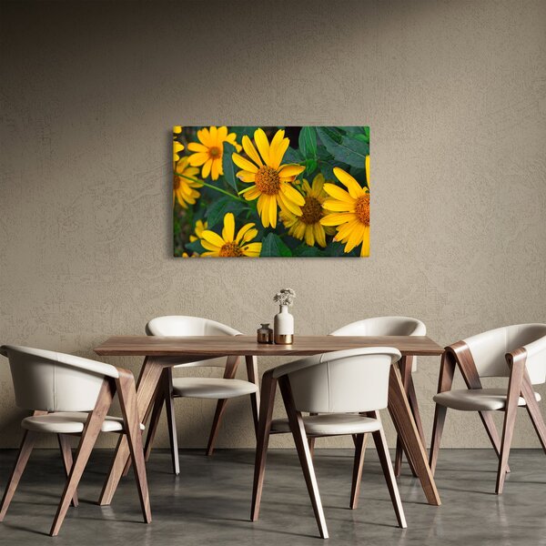 Sárga virágok képe (90x60 cm)