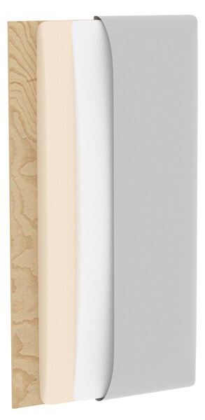 Kárpitozott panel 16 db. Quadra 100x220x50 cm (sötétszürke)