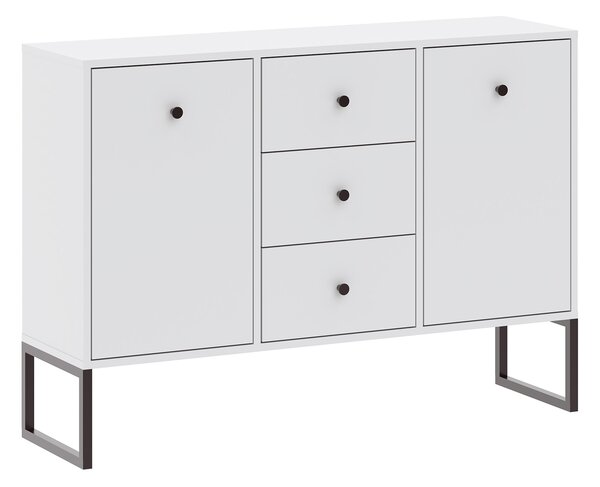 LINEA 2D3S komód - fehér