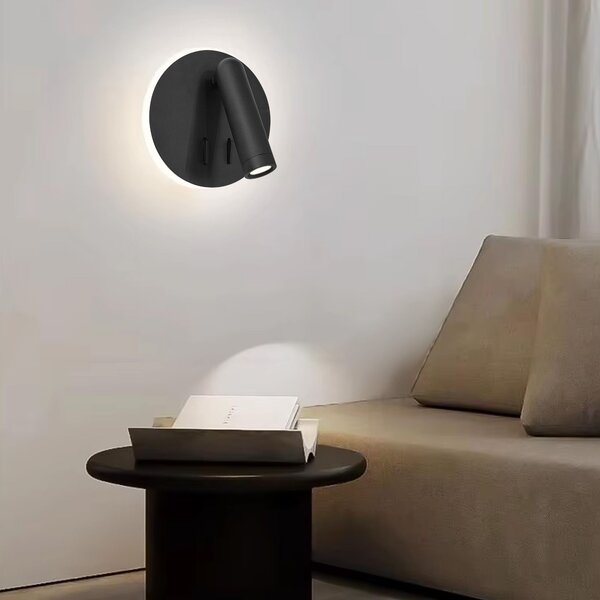Fali lámpa APP1614-1W black