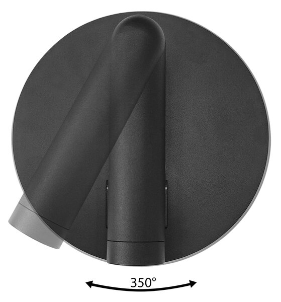Fali lámpa APP1614-1W black