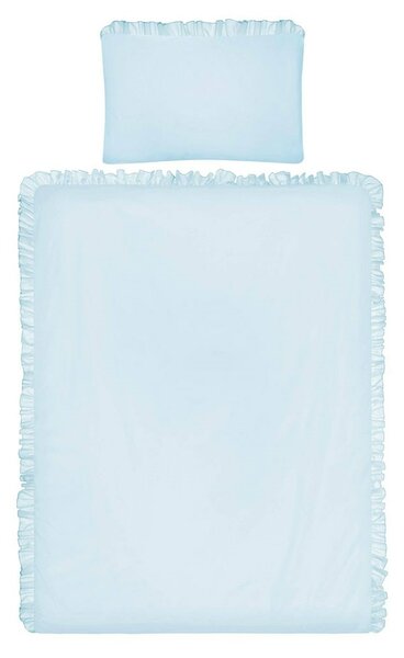 Belisima Pure gyerek pamut ágyneműhuzat kiságyba türkizkék, 90 x 120 cm, 40 x 60 cm