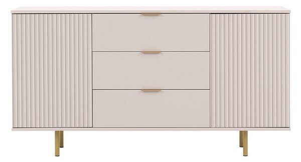 Komód Newelon K2D3SZ NW02 (kasmír + arany)