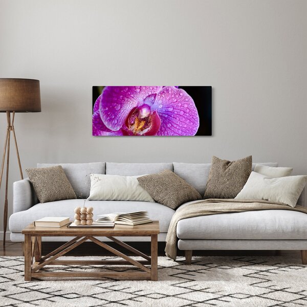 Részletes kép az orchidea virágról (120x50 cm)