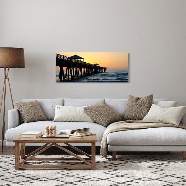 Tengerpart képe (120x50 cm)