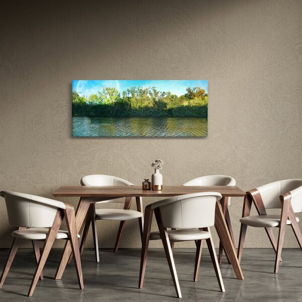 Kép - tó (120x50 cm)