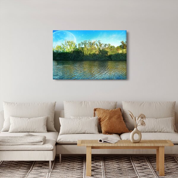 Kép - tó (90x60 cm)