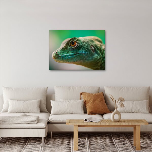 Részletes kép a gyíkról (70x50 cm)