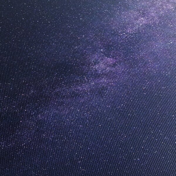 Galaxis kép (órával) (90x30 cm)