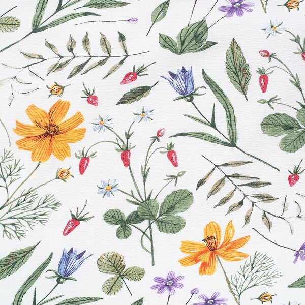 4Homet Wildflower Bliss krepp ágyneműhuza, 140 x 200 cm, 70 x 90 cm, 140 x 200 cm, 70 x 90 cm