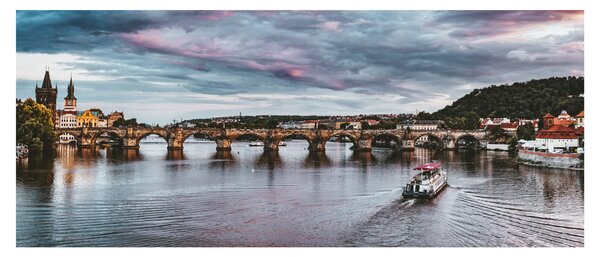 Vltava képe (120x50 cm)
