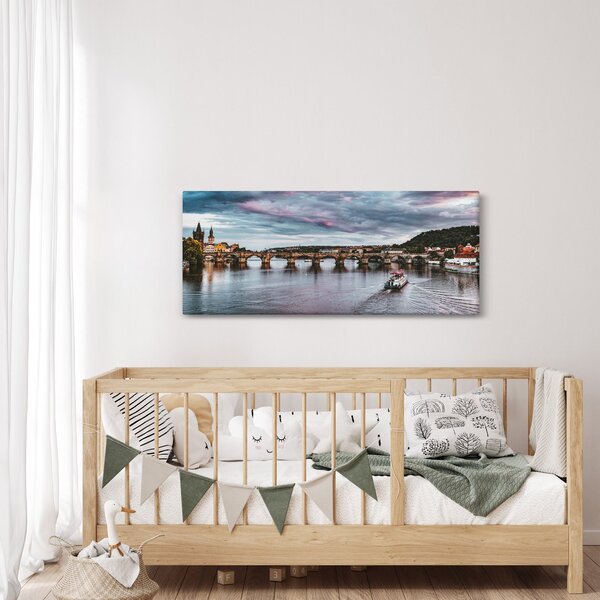 Vltava képe (120x50 cm)