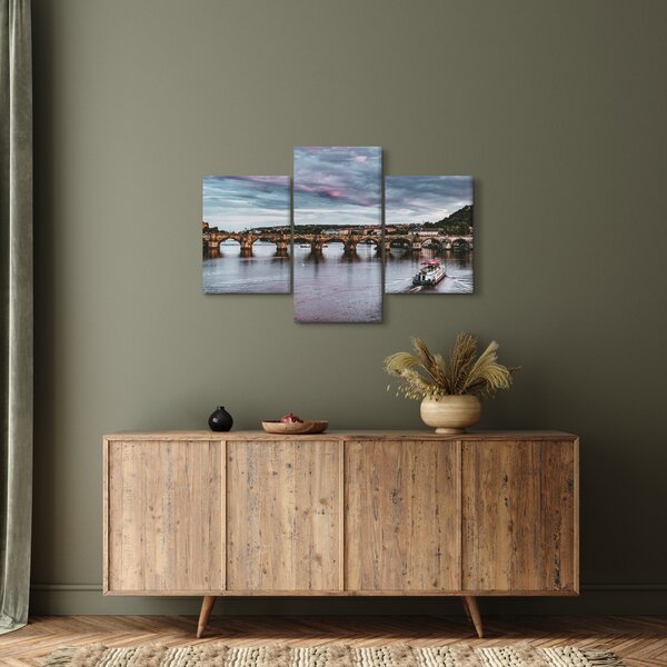 Vltava képe (90x60 cm)