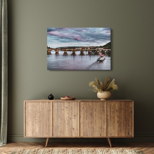 Vltava képe (90x60 cm)