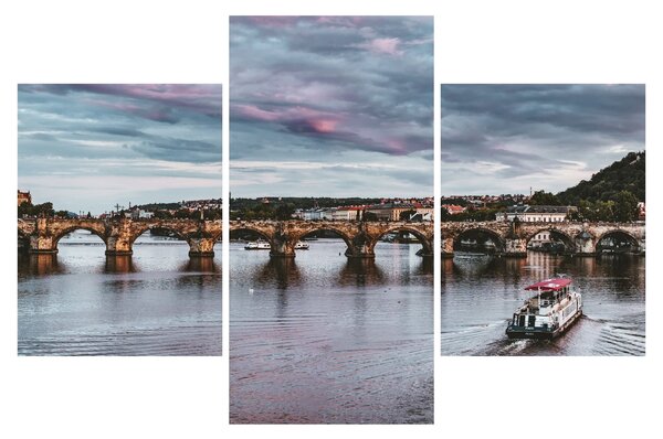 Vltava képe (90x60 cm)