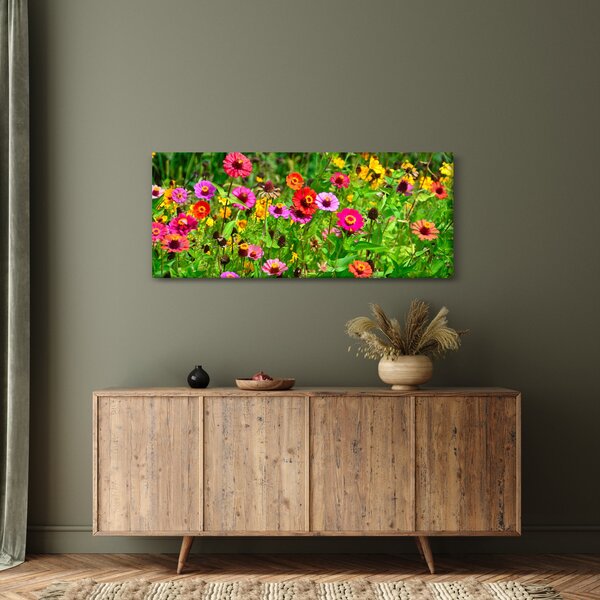 Réti virágok képe (120x50 cm)