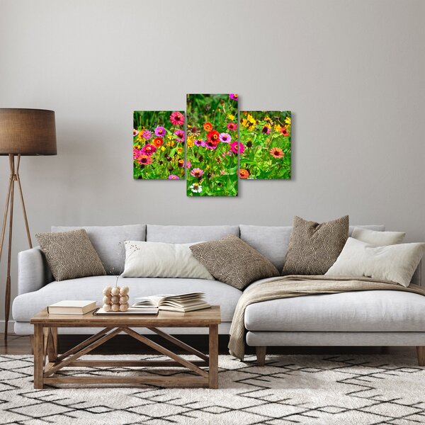 Réti virágok képe (90x60 cm)