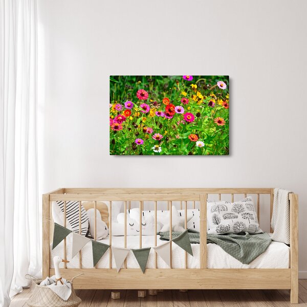 Réti virágok képe (90x60 cm)