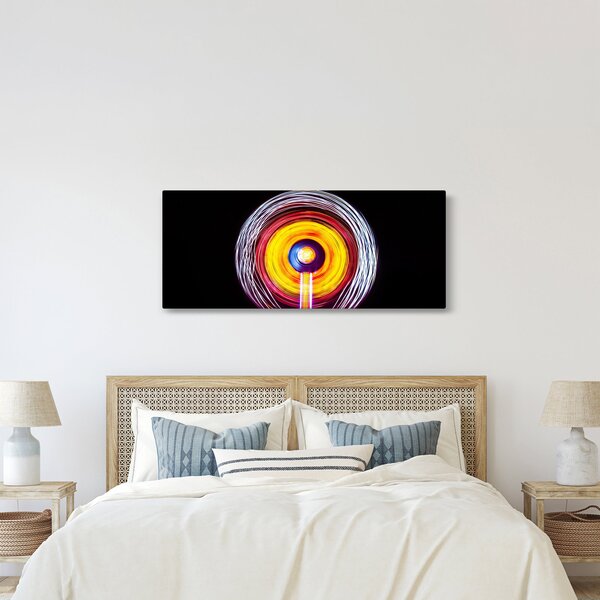 Fények a körben képe (120x50 cm)
