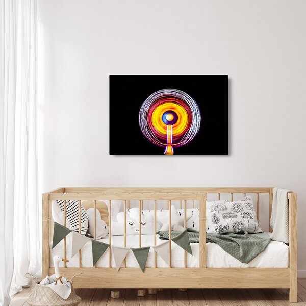Fények a körben képe (90x60 cm)