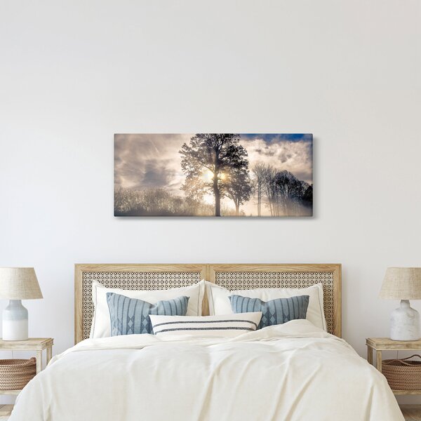 Fa a ködben képe (120x50 cm)