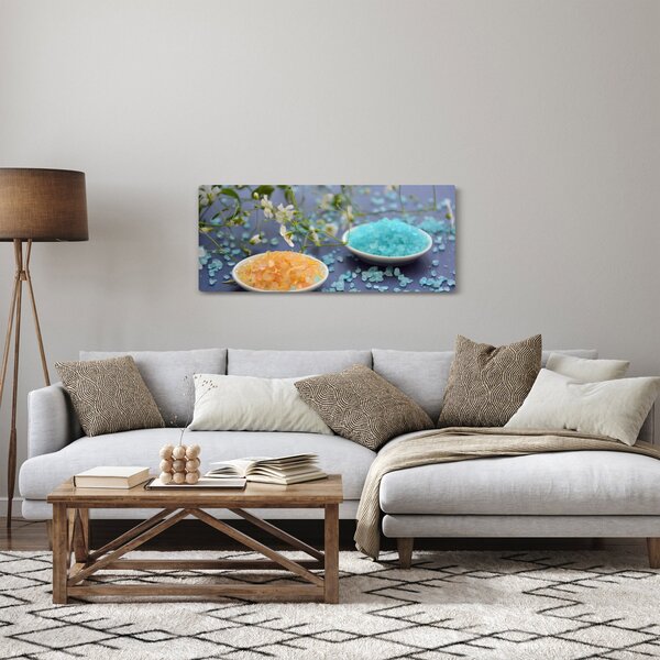 Színes tengeri só képe (120x50 cm)