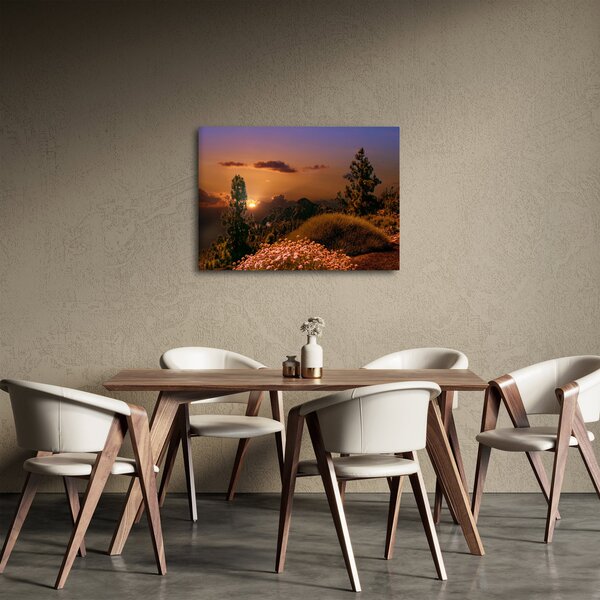 Természet képe naplementekor (70x50 cm)