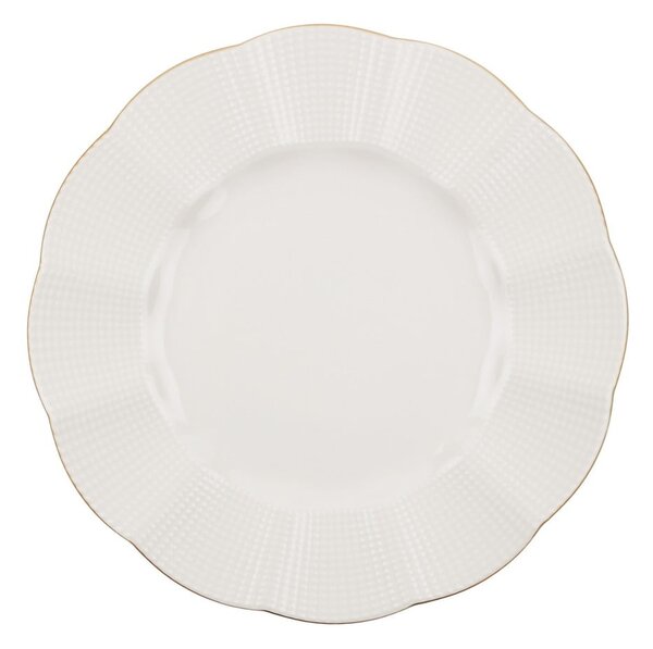 Porcelán hatszemélyes étkészlet 24 db-os Waves – Kütahya Porselen
