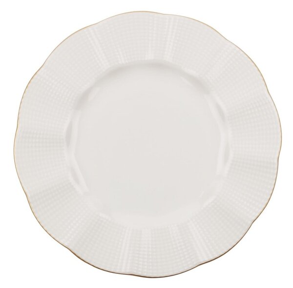 Porcelán hatszemélyes étkészlet 24 db-os Waves – Kütahya Porselen