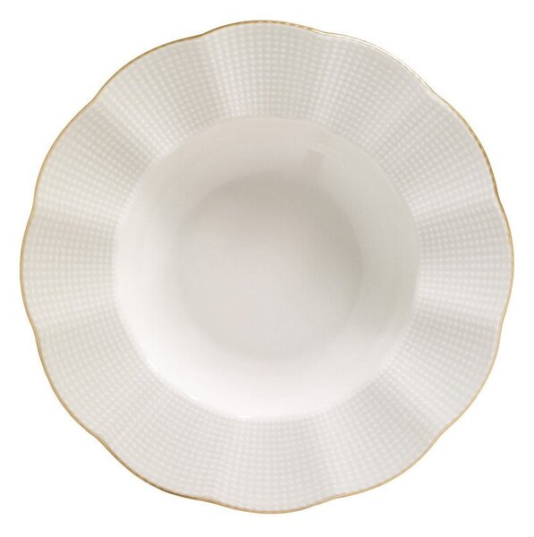 Porcelán hatszemélyes étkészlet 24 db-os Waves – Kütahya Porselen