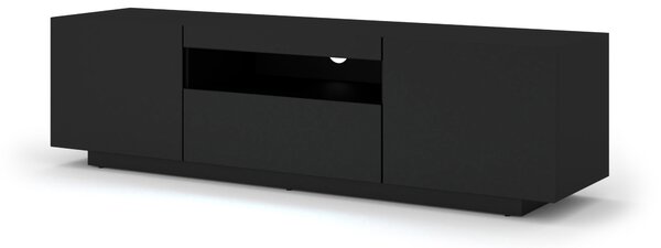 TV aszta/Szekrény Aurinko 150 (matt fekete)
