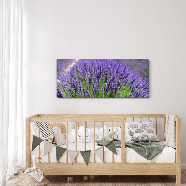 Kép - levandula (120x50 cm)