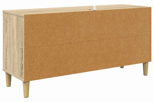 VidaXL TV szekrény RAALTE 102 x 33 x 50 cm Sonoma Szerelt Fa