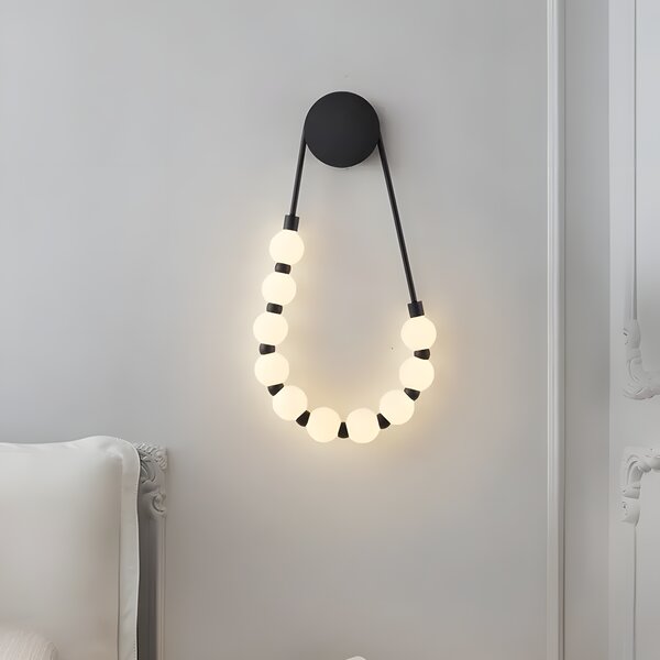 Fali lámpa G026-CP BLACK