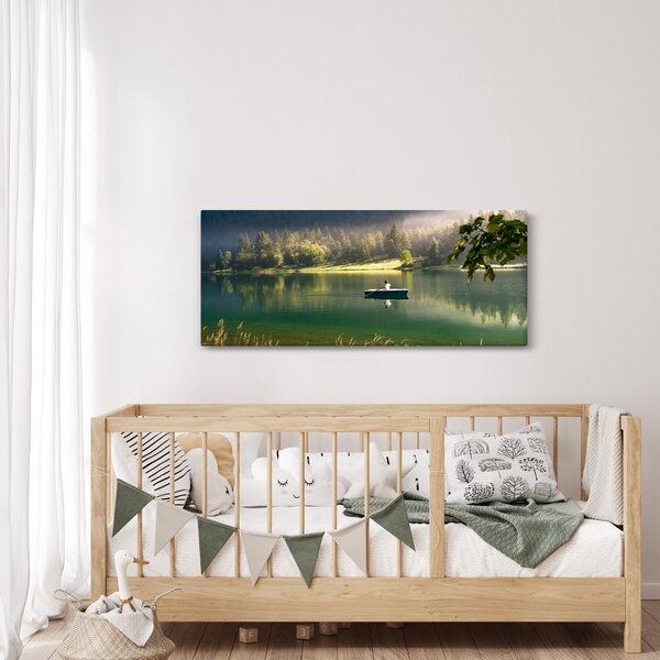 Tó képe (120x50 cm)