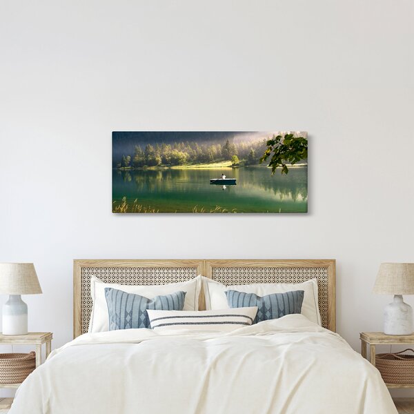 Tó képe (120x50 cm)