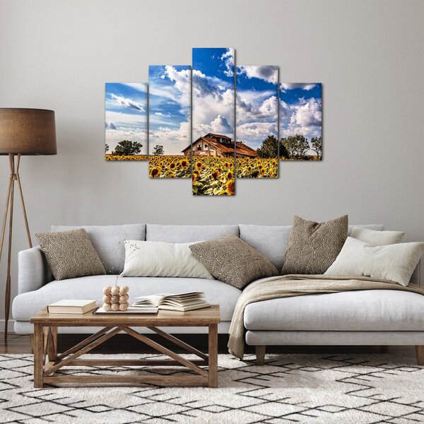 Napraforgó mező képe (150x105 cm)