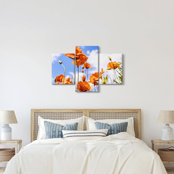 Pipacsok képe (90x60 cm)