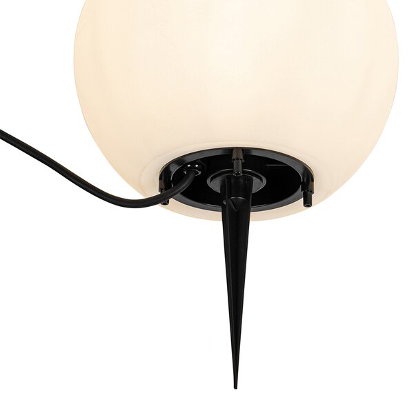 Okos kültéri lámpa fehér 25 cm IP65 WiFi-vel A60 - Nura