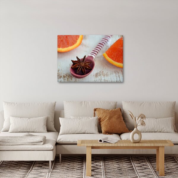 Egy kanál fahéj képe (70x50 cm)