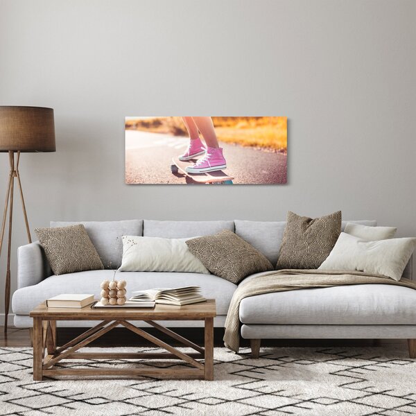 Egy gördeszka képe (120x50 cm)
