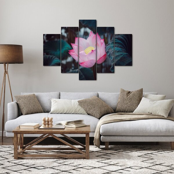 Rózsaszín virág képe (150x105 cm)
