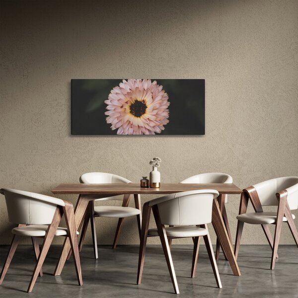 Narancsságra virág képe (120x50 cm)