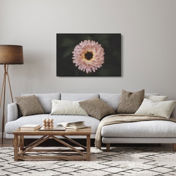Narancsságra virág képe (90x60 cm)