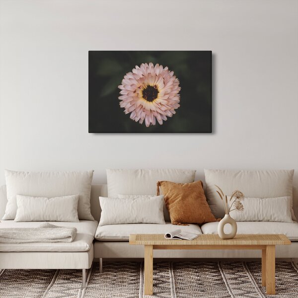 Narancsságra virág képe (90x60 cm)
