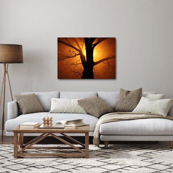 Kép egy fáról naplementekor (70x50 cm)