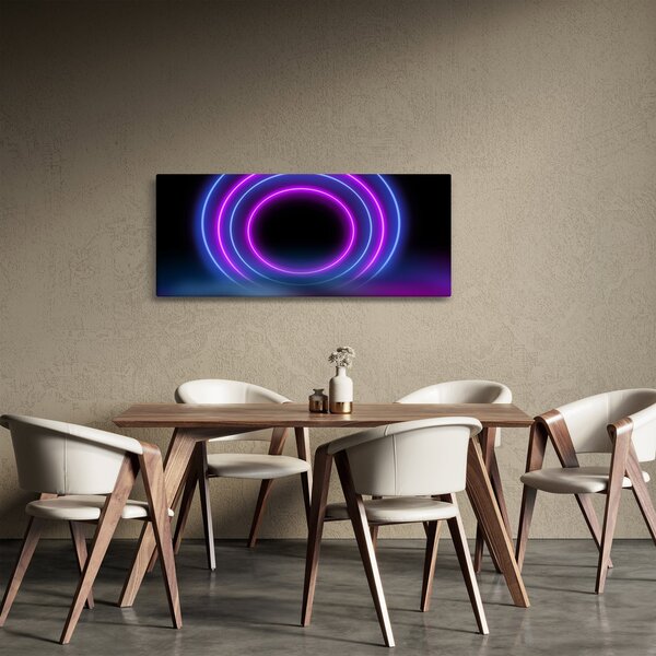 A színes körök képe (120x50 cm)