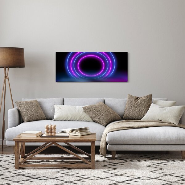 A színes körök képe (120x50 cm)