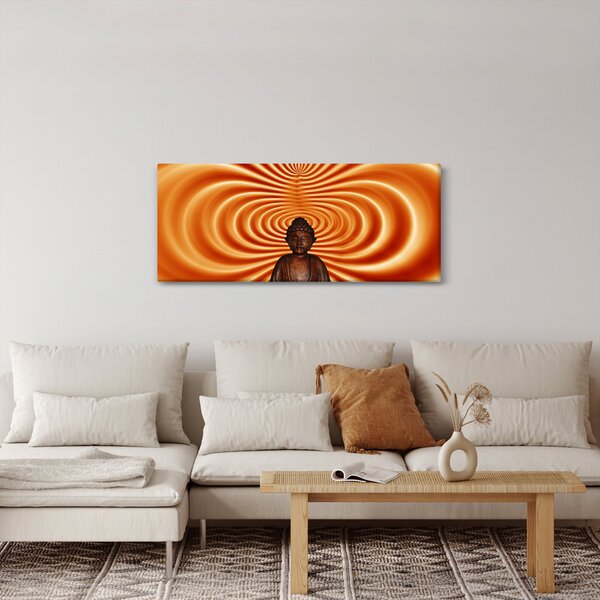 Egy szobrocska képe (120x50 cm)