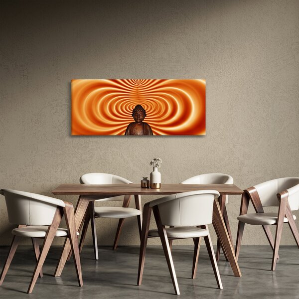 Egy szobrocska képe (120x50 cm)
